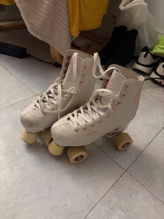 Patines Artísticos Blancos Talla 38