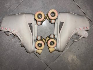 Patines Artísticos Blancos Talla 38