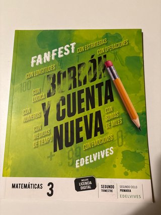 Matemáticas 3, Segundo Ciclo Primaria, FanFest