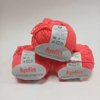 Katia Cotton Stretch - lote de 9 ovillos surtidos
