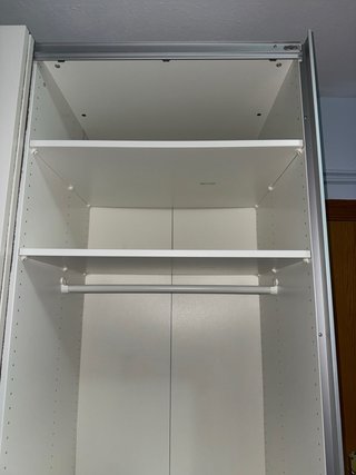 Estructura armario PAX blanca
