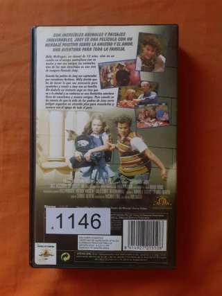 Película VHS Joey: Un Canguro en la Ciudad