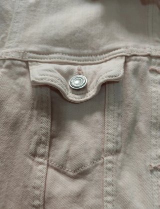 Chaqueta vaquera rosa mujer - Springfield XS