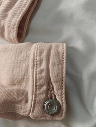 Chaqueta vaquera rosa mujer - Springfield XS