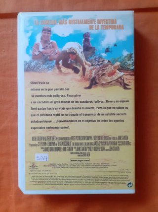 Película VHS El Caza Cocodrilos