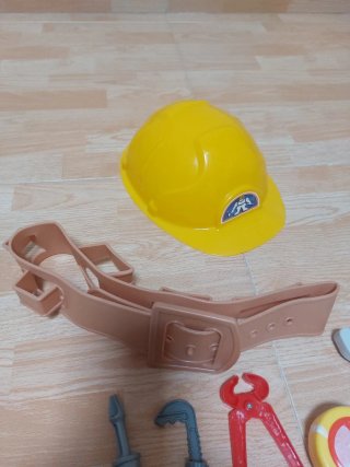 Kit herramientas construcción infantil