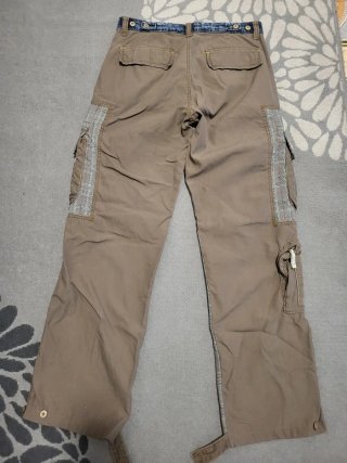 Pantaloni cargo vintage stile Japan 2000