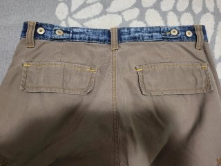 Pantaloni cargo vintage stile Japan 2000