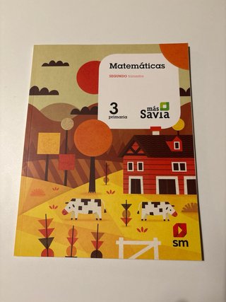 Matemáticas, 3 Primaria Más Savia