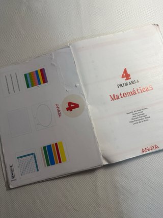 Matemáticas Andalucía. 4o de Primaria