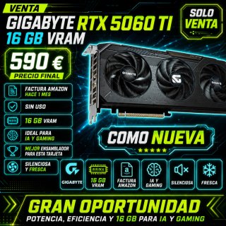 Gigabyte RTX 5060 Ti 16GB Gaming OC