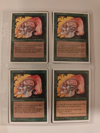 Llanowar Elves. Magic. Mtg