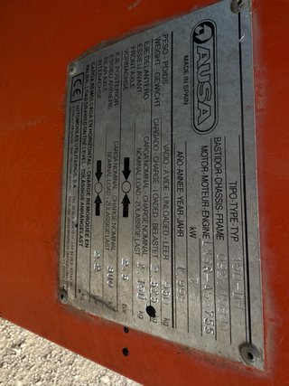 Dumper AUSA 150 DH