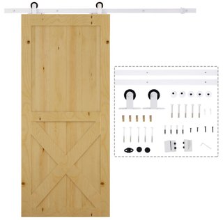Herrajes Puerta Corredera Blanco