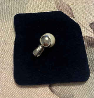 Colgante Plata Perla y Circonitas