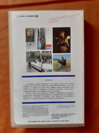 Película VHS El Guardaespaldas de la Primera Dama