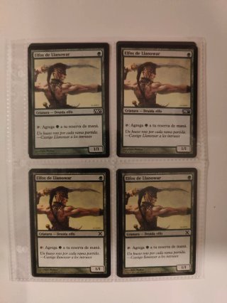 Elfos de Llanowar. Magic. Mtg
