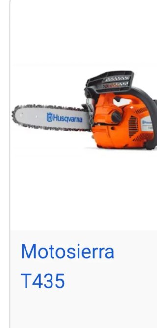 Motosierra Husqvarna T435