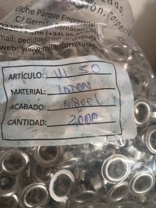Máquina Ojaladora Industrial
