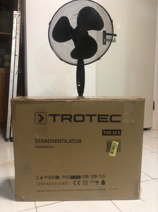 Ventilador Trotec TVE 18 S 50W Negro