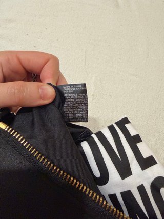 Bolso Love Moschino Negro Nuevo con Etiquetas