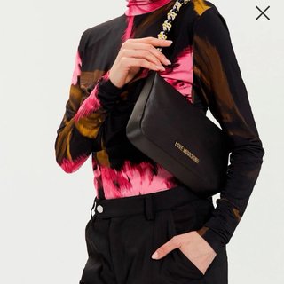Bolso Love Moschino Negro Nuevo con Etiquetas
