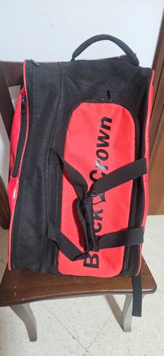 Mochila Black Crown Negra y Roja