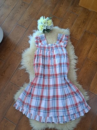 Vestido niña cuadros Neck & Neck