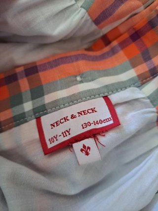 Vestido niña cuadros Neck & Neck