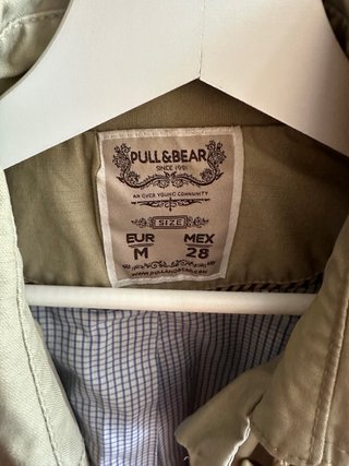 Cazadora Pull&Bear Beige Talla M