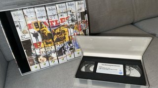 The Beatles Anthology VHD 8 cassette + cofanetto