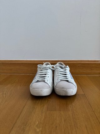 Zapatillas Veja Blancas y Azules
