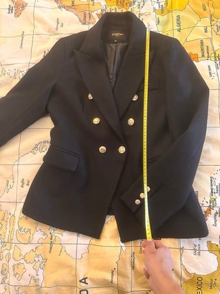 Blazer doppiopetto ATTENTIF PARIS nero