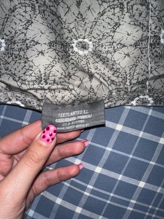Colcha y funda cojín patchwork