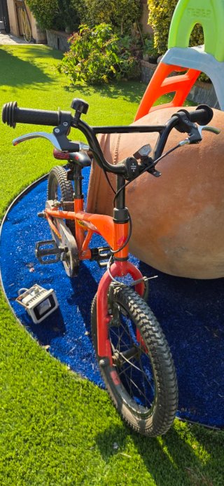 Bicicleta infantil Monty naranja