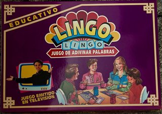 Juego de mesa LINGO educativo (Vintage)