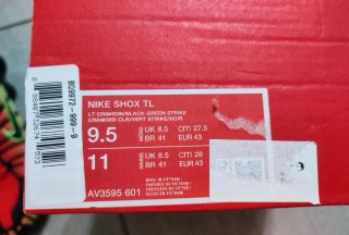 Nike Shox TL Scarpe Uomo Taglia 43