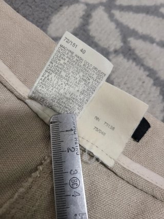 Weekend Max Mara Pantaloni Lino Beige