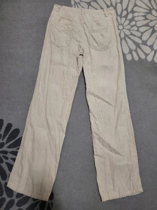 Weekend Max Mara Pantaloni Lino Beige