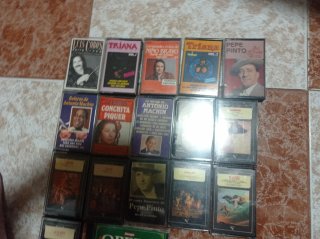 Lote Cintas Cassette Música Variada