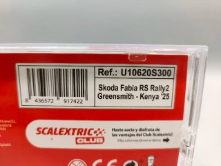 Skoda Fabia RS Rally Scalextric