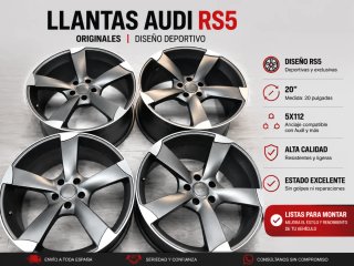Llantas Audi RS5 Originales 20 5x112