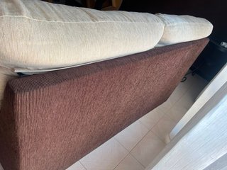 Sofá de 2 plazas beige