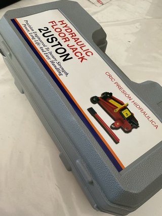 Cric Idraulico 2 T con Valigetta
