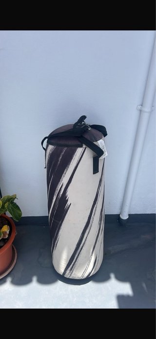 Saco de boxeo con diseño