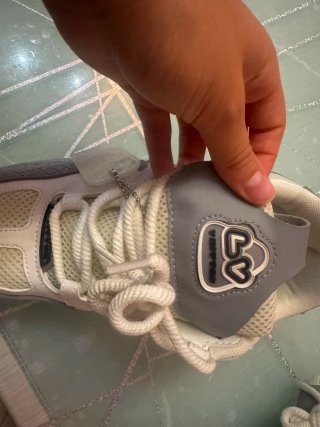 Scarpe Louis Vuitton Grigio Bianco