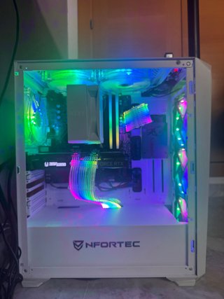 PC Sobremesa Blanco RGB