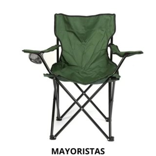 Pack 2 Sillas Plegables Nuevas con Bolsa Negras
