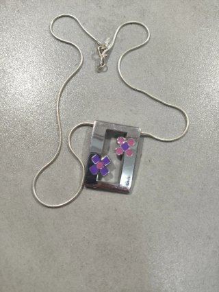 Colgante Plata y Esmalte