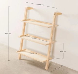 Estantería Zapatero Escalera Madera Como nuevo